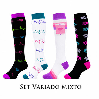 Medias de compresión 20-30 [Set x4 pares]