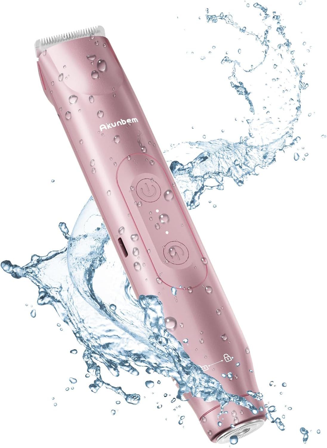 Akunbem Rasuradora Eléctrica para Mujer para Bikini, Axilas y Piernas