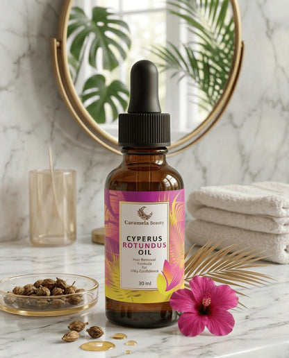 Caramela Beauty Aceite Reductor de Vello – Piel Más Suave y Libre de Irritación